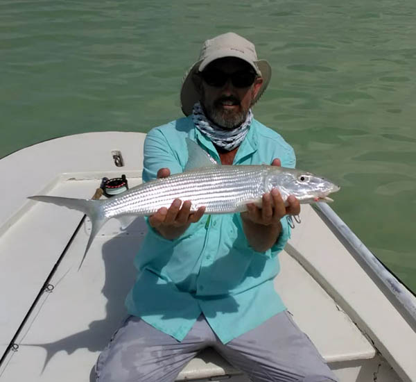 Fliegenfischen auf den Flats auf Bonefish